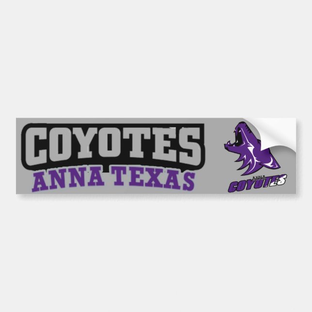 Coyotes bumper sticker (Front)