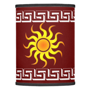 COYOTES HOWLING BENEATH A SOUTHWESTERN SUN LAMP SHADE