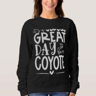 Coyotes School Sports Fan Team Spirit Mascot Grea Sweatshirt