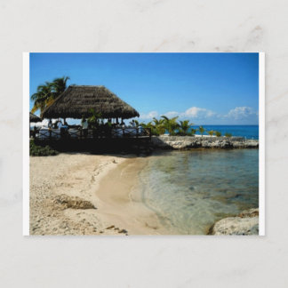 Cozumel Beach Postcard