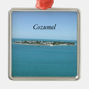 Cozumel Christmas Ornamement Metal Ornament