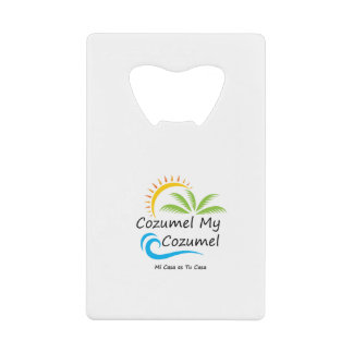 Cozumel Credit Card Bottle Opener