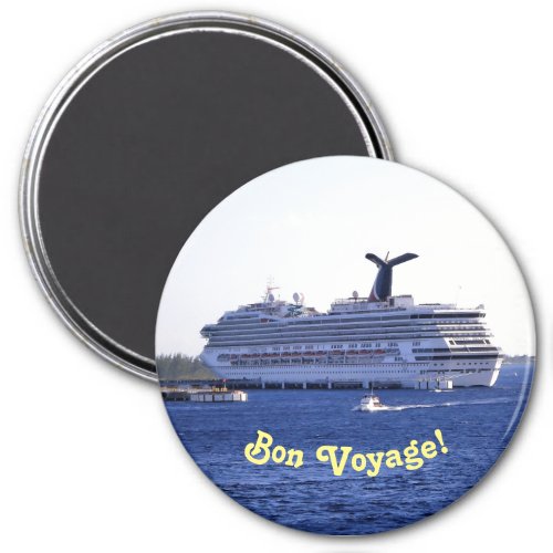 Cozumel Cruise Visitor Bon Voyage Magnet