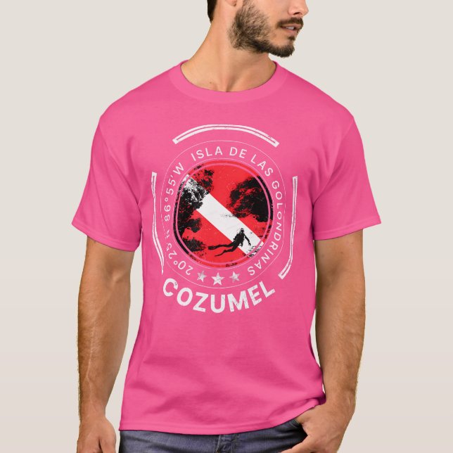 Cozumel Diving Mexico Dive T-Shirt (Front)