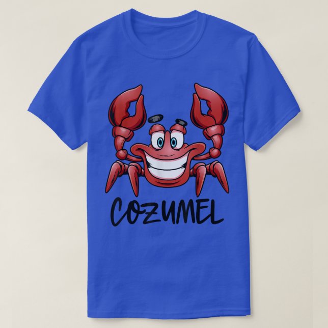 Cozumel Mexico Beach Family Vacation Group Trip Cr T-Shirt (Design Front)