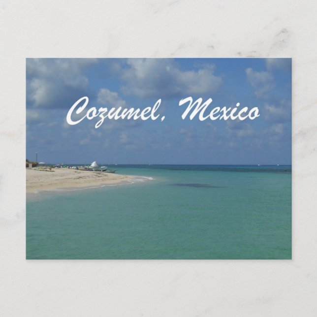 Cozumel, Mexico Postcard (Front)