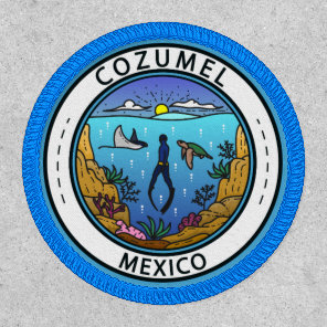 Cozumel Mexico Scuba Badge