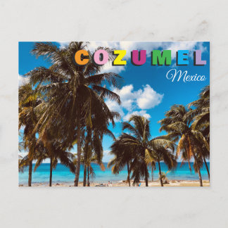Cozumel Mexico Travel Postcard