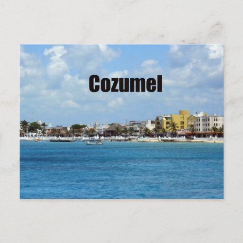 Cozumel Postcard