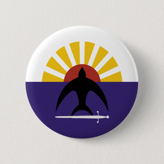 Cozumel, Quintana Roo, Mexico, Mexico flag Pinback Button (Front)