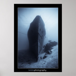 Cozumel - Shipwreck 11-2009 Poster