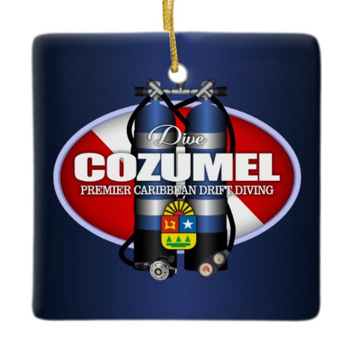Cozumel (ST) Ceramic Ornament