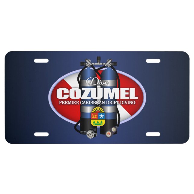 Cozumel (ST) License Plate (Front)