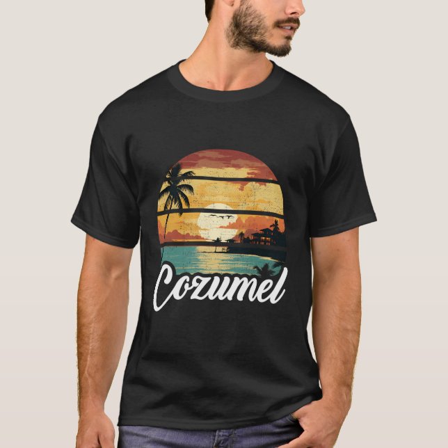 Cozumel Tshirt - Cozumel Island (Front)