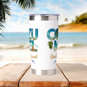 Cozumel Vacation 2025 Tropical Getaway Adventure Insulated Tumbler
