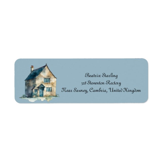 Cozy Address Labels (Front)