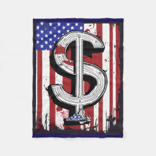 Cozy American Flag Blanket – Soft Throw