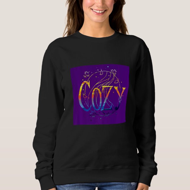 Cozy And Co Fall Design Sweatshirt (Front)