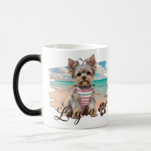 Cozy and Modern Photo and Typography Color Morph Mug
