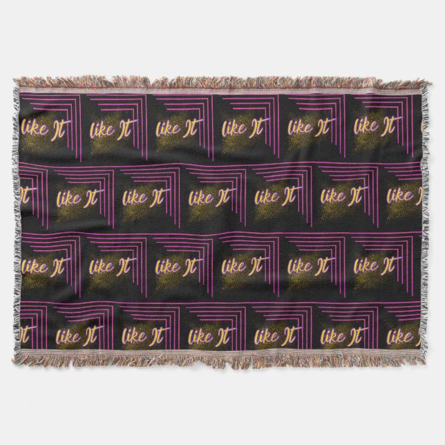 Cozy and Unique Throw Blanket Designs on Zazzle (Front)