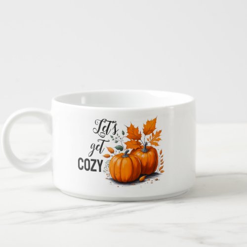 Cozy Autumn  Bowl