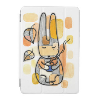 Cozy Autumn Bunny iPad Case