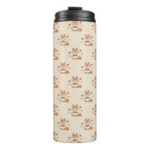 Cozy Autumn Capybara Kawaii Pumpkin Spice Latte