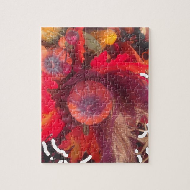 Cozy Autumn Charm - Fall Decor & Gifts Jigsaw Puzzle (Vertical)