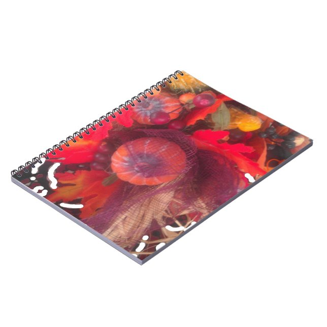 Cozy Autumn Charm - Fall Decor & Gifts Notebook (Left Side)