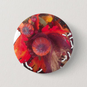 Cozy Autumn Charm - Fall Decor & Gifts Pinback Button