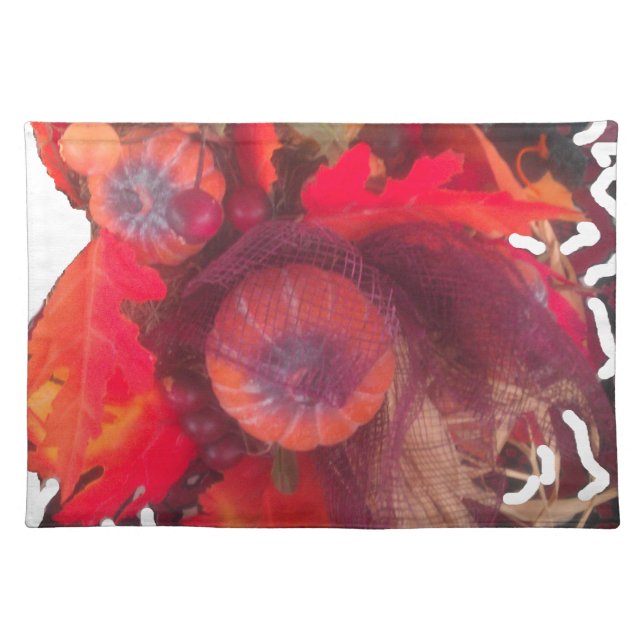 Cozy Autumn Charm - Fall Decor & Gifts Placemat (Front)