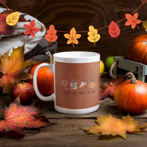 Cozy Autumn Fall Themed Mug