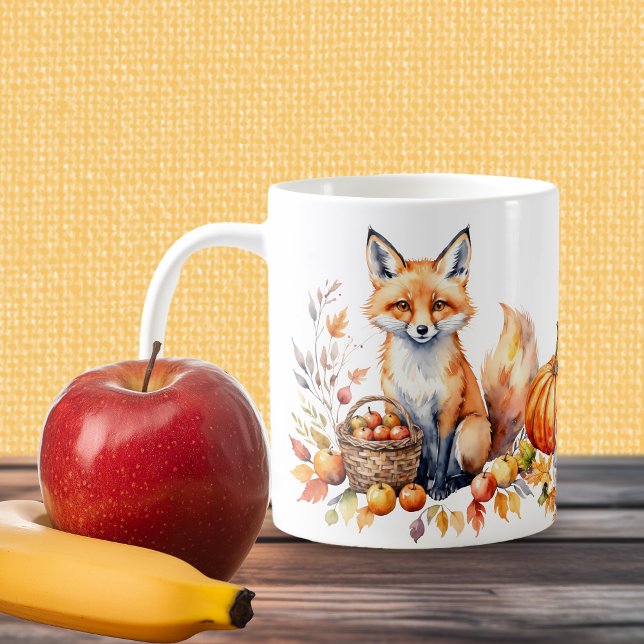 Cozy Autumn Fox  Coffee Mug (Creator Uploaded)