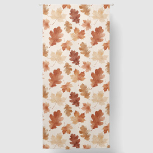Cozy Autumn Leaf Pattern Blackout Curtains