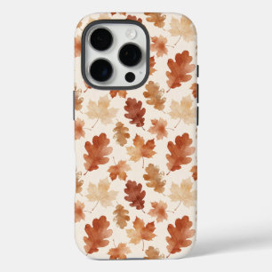 Cozy Autumn Leaf Pattern iPhone 16 Pro Case