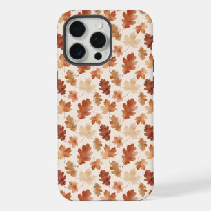 Cozy Autumn Leaf Pattern iPhone 15 Pro Max Case