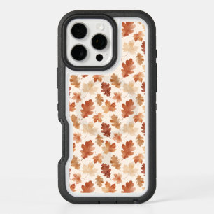 Cozy Autumn Leaf Pattern iPhone 16 Pro Max Case