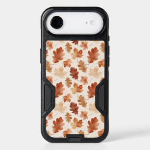 Cozy Autumn Leaf Pattern iPhone 17 Air Case