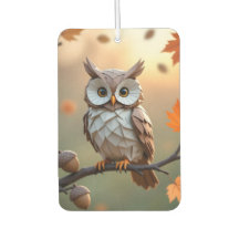 Cozy Autumn Origami Owl