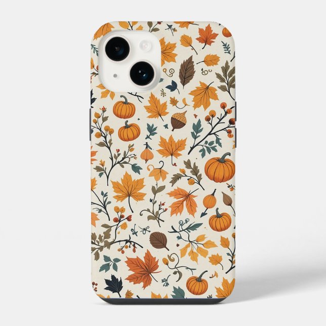 Cozy Autumn Phone Cover (Back)
