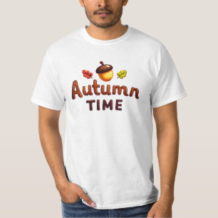 Cozy Autumn Time Graphic T-Shirt – Fall Season App