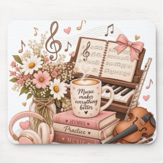 Cozy Autumn Vibes Mouse Pad