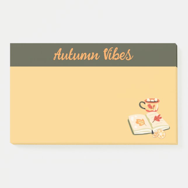 Cozy Autumn Vibes Notes (Front)