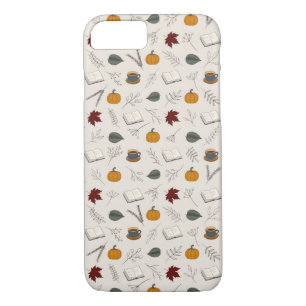 Cozy autumnal patterned iPhone 8/7 case