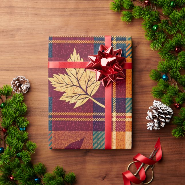 Cozy Autumnal Wrapping Paper (Holiday Gift)