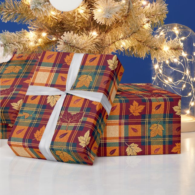 Cozy Autumnal Wrapping Paper (Holidays)