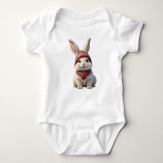 Cozy Baby Bunny Bodysuit