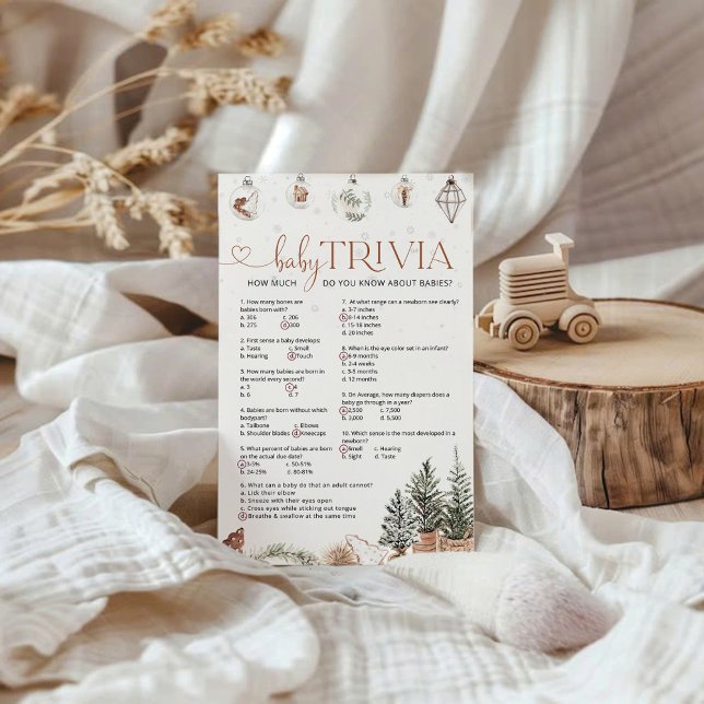 Cozy Baby Trivia Game (Creator Uploaded)