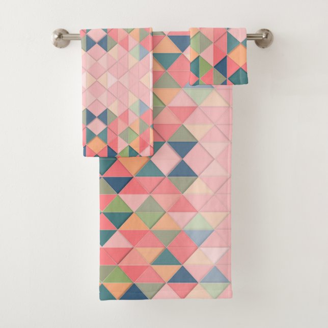 "Cozy Bath Towel Collection: Trending Designs!" (Insitu)