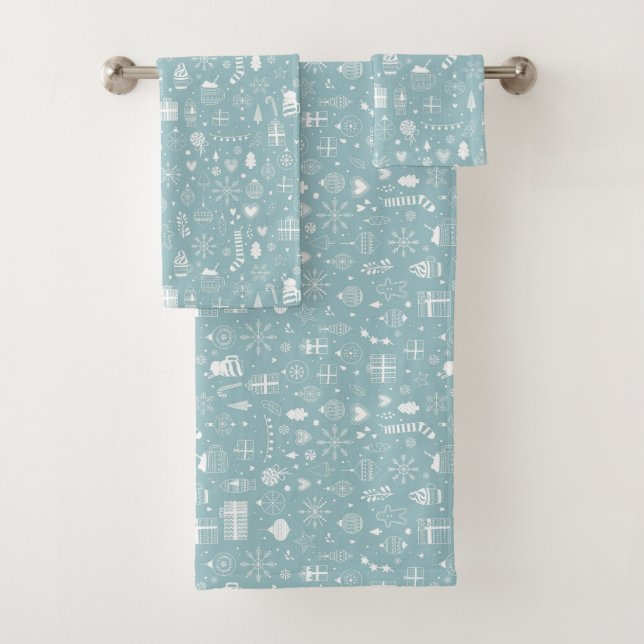 "Cozy Bath Towel Collection: Trending Designs!" (Insitu)